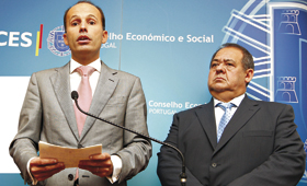 Ministro do Emprego e Segurança Social, Pedro Mota Soares, tem-se reunido com parceiros sociais (PEDRO CATARINO)