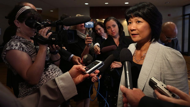 Olivia Chow numa foto de arquivo. (The Canadian Press / Paul Daly)