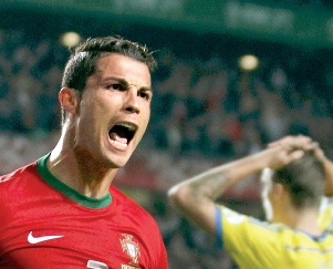 Ronaldo dá vantagem mínima preciosa (Foto de Rafael Marchante/REUTERS)