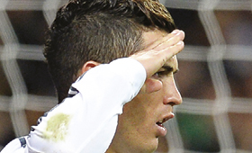 Ronaldo diz não querer voltar a responder ao líder da FIFA (GERARD JULIEN/REUTERS)