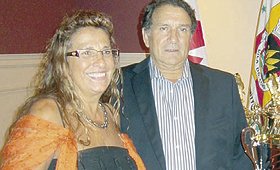 Dina Eusébio e José Carlos Eusébio (Direitos Reservados)