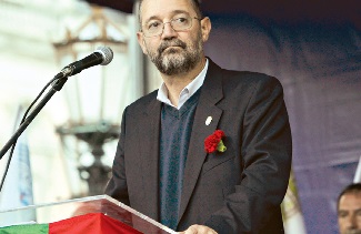 Lima Coelho, presidente da Associação Nacional de Sargentos, deixa aviso ao Governo (Foto de Jorge Paula)