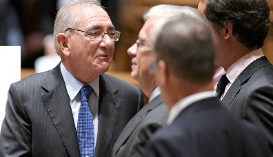 Rui Machete foi desautorizado nas suas afirmações sobre os juros pelo vice-primeiro-ministro (Foto de Tiago Petinga/Lusa)