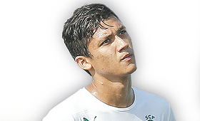 FIM? Montero não marca há 3 jogos e quer ajudar à reação em Guimarães. (MIGUEL BARREIRA)