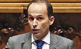 O ministro da Segurança Social, Pedro Mota Soares. (CMTVS TIAGO PETINGA/LUSA)