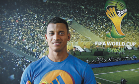 CONFIANTE. Nani pronto para corresponder nos jogos do playoff (PAULO CALADO)