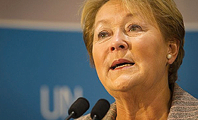 A Premiera-ministra Pauline Marois