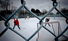 Rinque de hóquei no High Park (Michael Talbot / CityNews.ca)