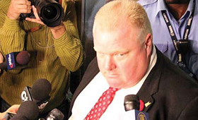 Rob Ford não abandona a presidência da câmara de Toronto (Direitos Reservados)