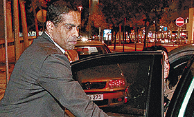 Álvaro Sobrinho foi ouvido pelo juiz Carlos Alexandre em novembro de 2011. (JOÃO MIGUEL RODRIGUES)