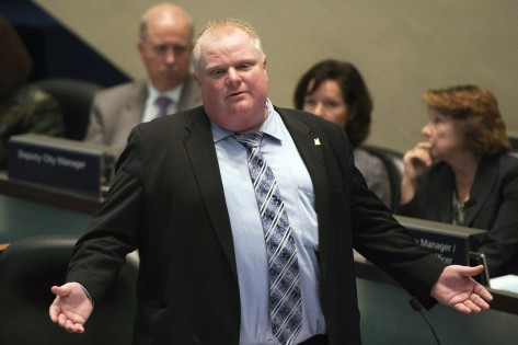 Foto de arquivo de Rob Ford. THE CANADIAN PRESS/Nathan Denette