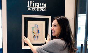 Eis o quadro que Jeffrey Gonano vai colocar na parede: está avaliado num milhão de euros