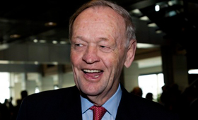 O ex-primeiro-ministro Jean Chrétien, em Montreal. (THE CANADIAN PRESS IMAGES/Graham Hughes)