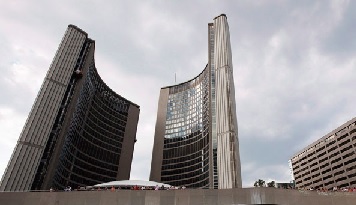 Foto de arquivo da Câmara Municipal de Toronto. (The Canadian Press/Michelle Siu)