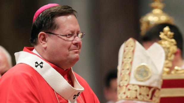 Foto do arcebispo de Quebec, Gerald Cyprien Lacroix. (AP Photo/Pier Paolo Cito, arquivo)