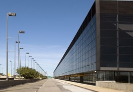 Edifício do aeroporto de Maribel
