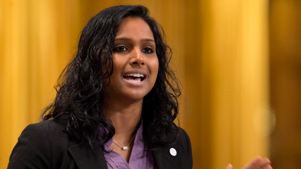 A MP do NDP, Rathika Sitsabaiesan, nesta foto de arquivo. (The Canadian Press/Adrian Wyld)