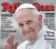 REVISTA “ROLLING STONE” FAZ CAPA COM PAPA FRANCISCO