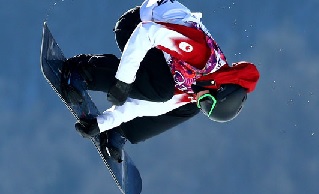 Mark McMorris ganhou o bronze no estilo slopestyle, arrecadando a primeira medalha para o Canadá nos Jogos de 2014, em Sochi (Cameron Spencer / Getty)