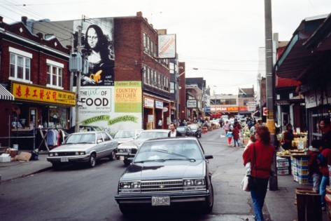 O Kensington Market, entre 1977 e 1998. ARQUIVOS TORONTO / Departamento de Planeamento Urbano