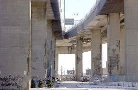 MONTREAL: OBRAS NO NÓ RODOVIÁRIO TURCOT – A RAMPA DA RUA SAINT-JACQUES FECHA SEGUNDA-FEIRA