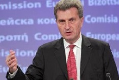 Comissário Europeu da Energia, Gunther Oettinger