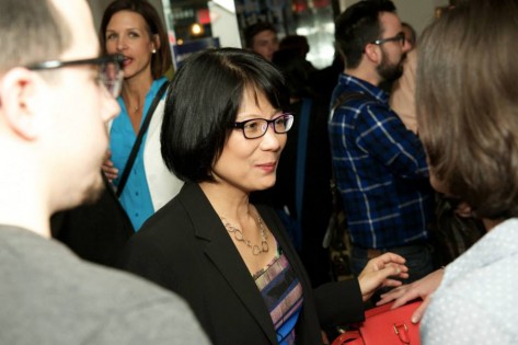 A candidata a presidente Olivia Chow participa num evento em Toronto - 26 de março de 2014. FACEBOOK / Olivia Chow