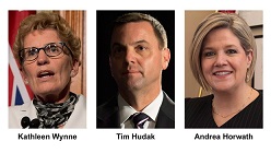 HUDAK, WYNNE E HORWATH CONCENTRARAM CAMPANHA DE DOMINGO NA GTA