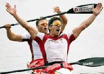 EMANUEL SILVA E JOÃO ROBEIRO, CAMPEÕES NA CANOAGEM