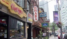 Restaurantes na King Street West, em Toronto. CityNews