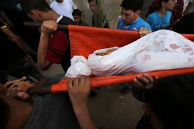 RAIDES ISRAELITAS DURANTE A  MADRUGADA DEIXAM DOIS MORTOS EM GAZA