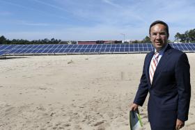 MINISTRO DO AMBIENTE INAUGURA EM OVAR PARQUE FOTOVOLTAICO APTO A ABASTECER 800 LARES