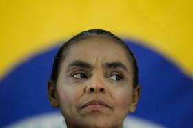 CANDIDATA MARINA SILVA DIZ QUE BRASILEIROS QUEREM VERDADE SOBRE ESCÂNDALOS NA PETROBRAS