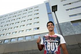 DIOGO SALOMÃO REGRESSA AOS TREINOS DO DEPORTIVO SETE MESES APÓS LESÃO