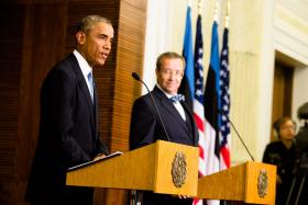 OBAMA ANUNCIA REFORÇO DE PATRULHAS AÉREAS NOS PAÍSES BÁLTICOS