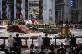 PAPA FRANCISCO CASOU AMOSTRA REPRESENTATIVA DE CASAIS DOS TEMPOS ATUAIS