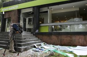 EXPLOSÃO EM MULTIBANCO EM BENFICA, LISBOA