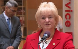 A presidente da cidade de Brampton, Susan Fennell, nesta imagem de 10 de setembro de 2014. (Cp24)