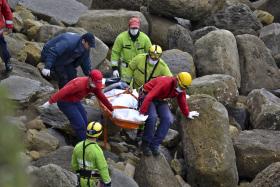 BOMBEIROS RESGATAM CORPO DE HOMEM DESAPARECIDO NA FOZ DO RIO MIRA EM MILFONTES