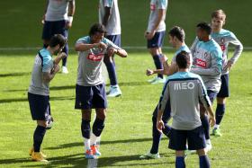 PORTUGAL REALIZA ÚLTIMO TREINO ANTES DA RECEÇÃO À ARMÉNIA
