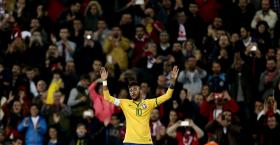 BRASIL, COMANDADO POR NEYMAR, GOLEIA TURQUIA EM ISTAMBUL