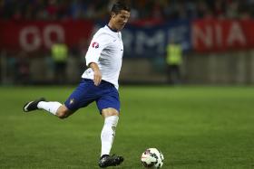 PORTUGAL TREINA NO ESTÁDIO DA LUZ ANTES DA VIAGEM PARA MANCHESTER