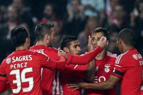JONAS E SALVIO COLOCAM BENFICA NOS OITAVOS DE FINAL DA TAÇA DE PORTUGAL