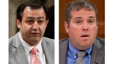 Os liberais federais expulsaram dois deputados liberais do seu «caucus» devido a acusações de má conduta pessoal, feitas por dois membros de outro partido. Uma fonte familiarizada com o assunto, identificou os dois como o deputado federal (Quebec) Massimo Pacetti e Scott Andrews, o membro para Avalon em Newfoundland e Labrador e crítico de ética do partido. (The Canadian Press/Adrian Wyld)