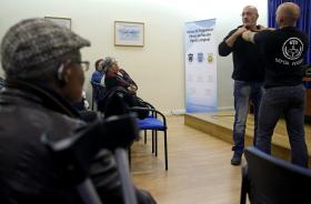 IDOSOS DA PÓVOA DE VARZIM APRENDEM TÉCNICAS DE DEFESA PESSOAL
