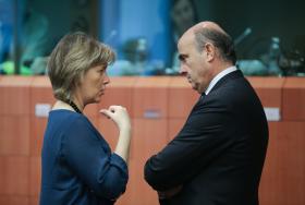 MINISTRA DAS FINANÇAS REAFIRMA NO EUROGRUPO QUE META DE DÉFICE SERÁ ATINGIDA COM OE2015