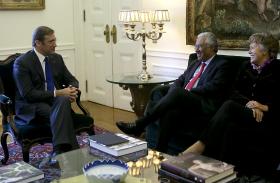 COSTA REÚNE-SE COM PASSOS E DEFENDE PROJETO COMUM A CONSTRUIR APÓS AS ELEIÇÕES