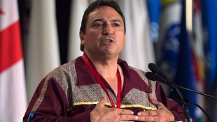 Perry Bellegarde. THE CANADIAN PRESS/Andrew Vaughan