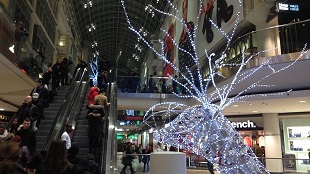 Eaton Centre, em Toronto (Joshua Freeman / CP24.com)