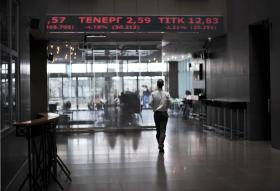 BOLSA DE ATENAS SEGUE A SUBIR MAIS DE 5%